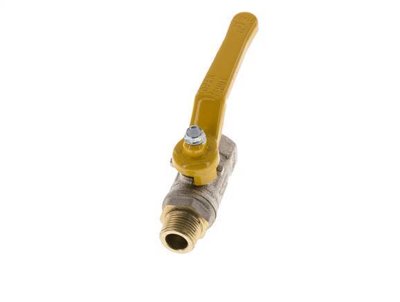 Male To Female R/Rp 3/8 inch Gas 2-Way Brass Ball Valve