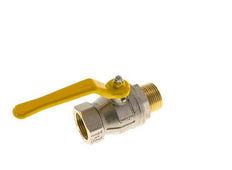 Male To Female R/Rp 1 inch Gas 2-Way Brass Ball Valve