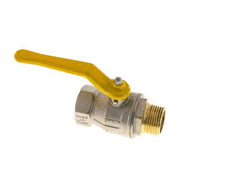 Male To Female R/Rp 1 inch Gas 2-Way Brass Ball Valve