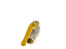 Male To Female R/Rp 1 inch Gas 2-Way Brass Ball Valve