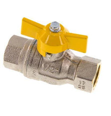 Rp 1/2 inch Gas 2-Way Butterfly handle Brass Ball Valve
