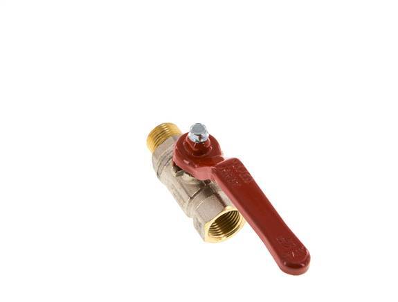 Male To Female R/Rp 3/8 inch 2-Way Brass Ball Valve