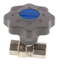 Rp 1/2 inch Soft Close Hand Wheel Gas and Water 2-Way Brass Ball Valve