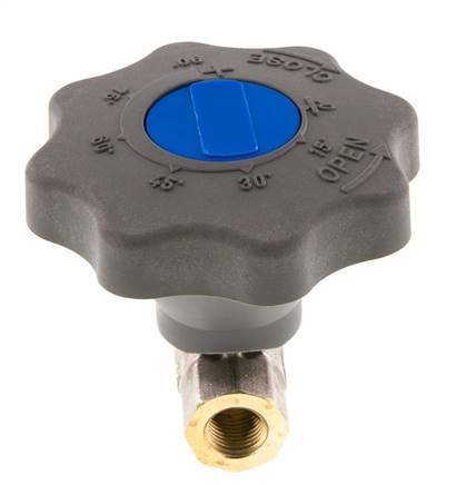 Rp 1/4 inch Soft Close Hand Wheel Gas and Water 2-Way Brass Ball Valve