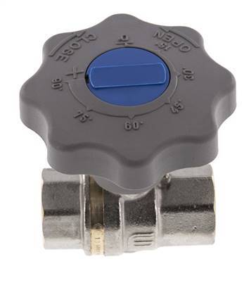 Rp 3/4 inch Soft Close Hand Wheel Gas and Water 2-Way Brass Ball Valve