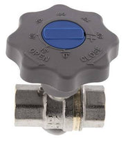 Rp 3/4 inch Soft Close Hand Wheel Gas and Water 2-Way Brass Ball Valve