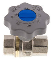 Rp 1 inch Soft Close Hand Wheel Gas and Water 2-Way Brass Ball Valve