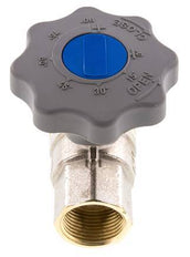 Rp 1 inch Soft Close Hand Wheel Gas and Water 2-Way Brass Ball Valve