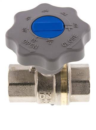 Rp 1 inch Soft Close Hand Wheel Gas and Water 2-Way Brass Ball Valve