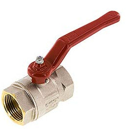 G 1-1/4 inch Compact 2-Way Brass Ball Valve