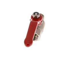 Male To Female R/Rp 1/2 inch Compact PN 25 2-Way Brass Ball Valve