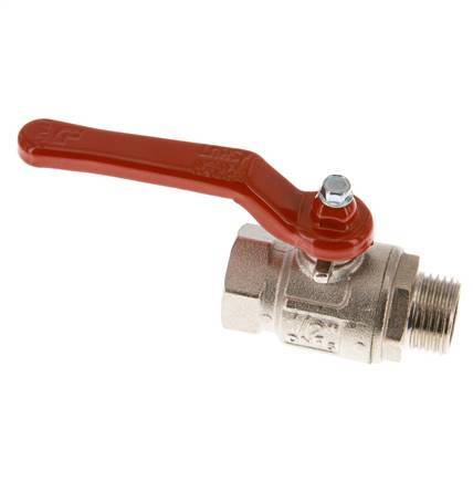 Male To Female G/G 1/2 inch Short Design 2-Way Brass Ball Valve