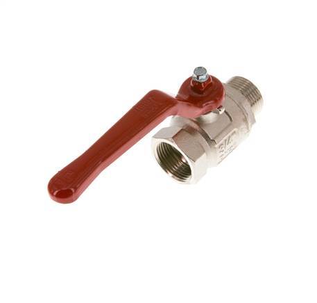 Male To Female G/G 3/4 inch Short Design 2-Way Brass Ball Valve