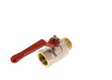 Male To Female G/G 1 inch Short Design 2-Way Brass Ball Valve