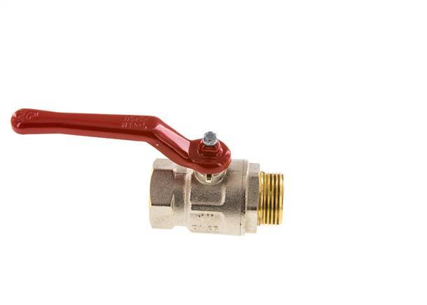 Male To Female G/G 1 inch Short Design 2-Way Brass Ball Valve
