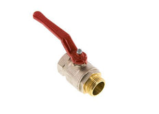 Male To Female G/G 1 inch Short Design 2-Way Brass Ball Valve