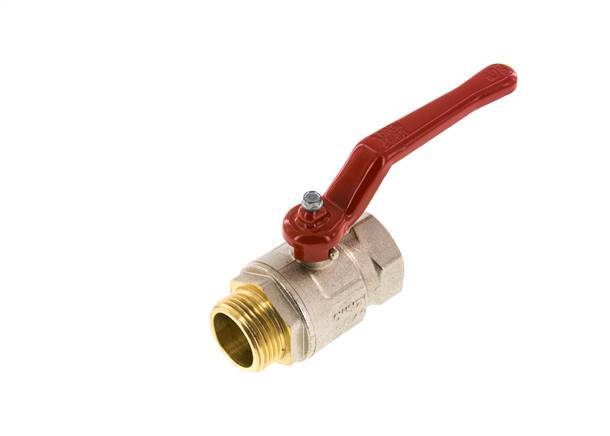 Male To Female G/G 1 inch Short Design 2-Way Brass Ball Valve