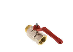 Male To Female G/G 1 inch Short Design 2-Way Brass Ball Valve