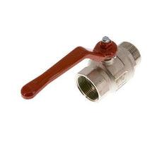 Male To Female G/G 1-1/4 inch Short Design 2-Way Brass Ball Valve