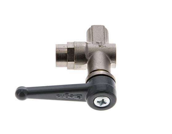 G 1/8 Inch 2-Way Right Angle Brass Ball Valve