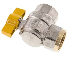 Rp 1 Inch Gas 2-Way Right Angle Brass Ball Valve