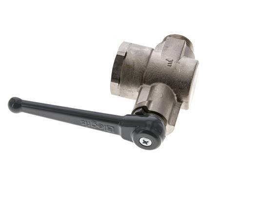 Male To Female G/G 3/4 Inch 2-Way Right Angle Brass Ball Valve