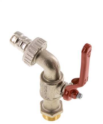 G 3/4 inch Brass 2-Way Faucet Ball Valve