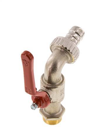 G 3/4 inch Brass 2-Way Faucet Ball Valve