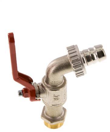 G 3/4 inch Brass 2-Way Faucet Ball Valve