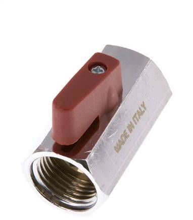 G 1/2 inch 2-Way Brass Mini Ball Valve 15 Bar