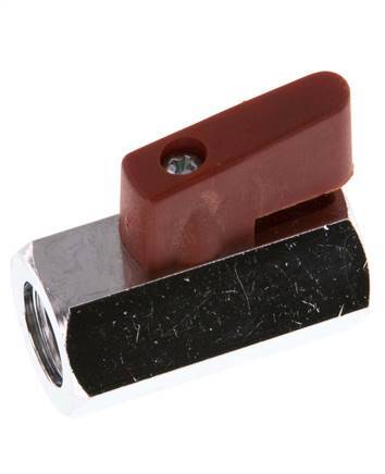 G 1/4 inch 2-Way Brass Mini Ball Valve 15 Bar