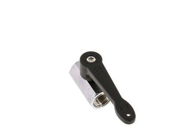 G 1/4 inch 2-Way Brass Mini Ball Valve Long Handle 15 Bar