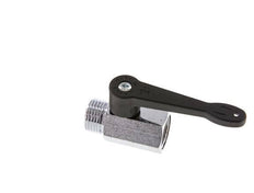 Male To Female G 1/2 inch 2-Way Brass Mini Ball Valve Long Handle 15 Bar