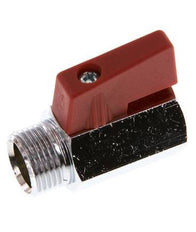 Male To Female G 3/8 inch 2-Way Brass Mini Ball Valve 15 Bar