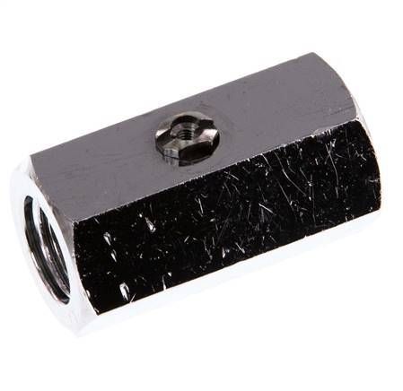 G 1/4 inch 2-Way Brass Mini Ball Valve Screwdriver Operated 15 Bar