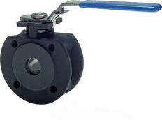 DN 80 PN 16 Steel 2-Way Compact Flanged Ball Valve