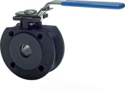 Electrical Actuated Flanged Ball Valve 2-Way DN15 PN40 Steel 100-240 V AC