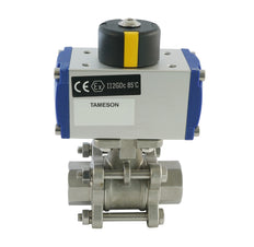 G3/4'' 2-Way Stainless Steel Pneumatic Ball Valve Double Acting - BL2SA3