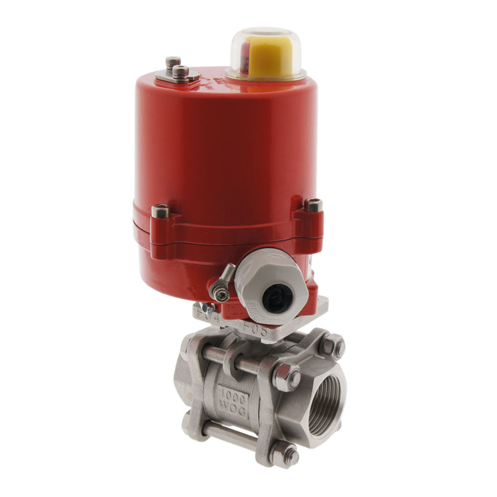 G3/4'' 24V AC 2-Way Stainless Steel Electrical Ball Valve - BL2SA3