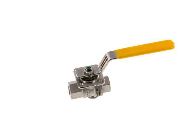 Rp 3/8 inch Gas 2-Way Stainless Steel Ball Valve