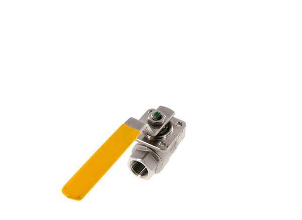 Rp 3/8 inch Gas 2-Way Stainless Steel Ball Valve