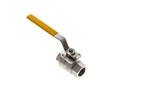 Rp 3/4 inch 2-Way Oxygen Stainless Steel Ball Valve