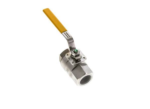 Rp 1 inch 2-Way Oxygen Stainless Steel Ball Valve
