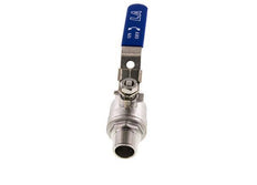 Male To Female R/Rp 3/4 inch PN 63 2-Way Stainless Steel Ball Valve