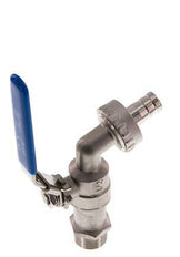 G 1/2 inch Stainless Steel 2-Way Faucet Ball Valve