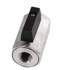 G 1/4 inch 2-Way Stainless Steel Mini Ball Valve 25 Bar