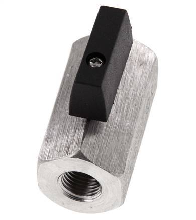 G 1/4 inch 2-Way Stainless Steel Mini Ball Valve 25 Bar