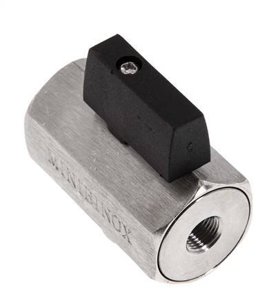 G 1/8 inch 2-Way Stainless Steel Mini Ball Valve 25 Bar