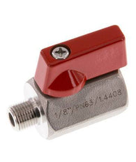 Male To Female G 1/8 inch 2-Way Stainless Steel Mini Ball Valve 63 Bar