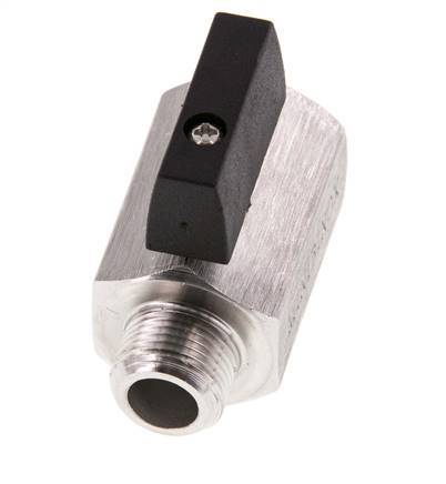 Male To Female G 3/8 inch 2-Way Stainless Steel Mini Ball Valve 25 Bar